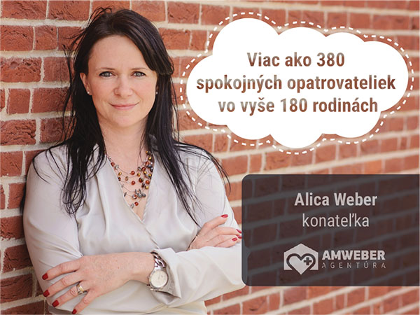 O nás - Alica Weber - AM WEBER agentúra s.r.o.